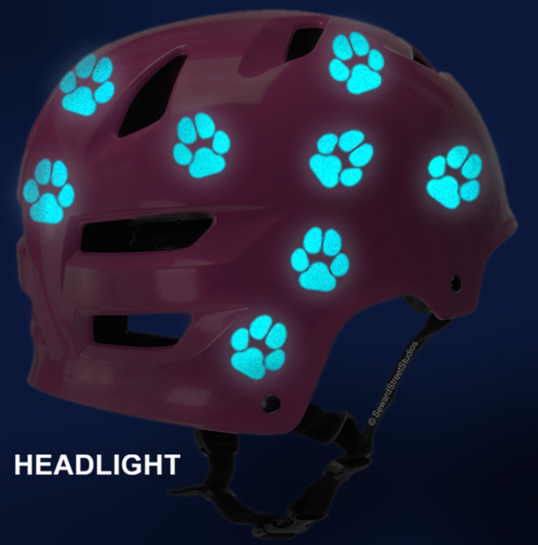 bike helmet transfers Bell Transfer Sportique resistant stickers. Reflective Helmet Stickers Colorful